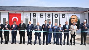 Ahmet Akın'dan BESOB'a destek: Yeni hizmet binası açılışı yapıldı