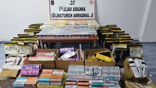 Ankara Jandarma Operasyonu: Tırda 3125 Güneş Gözlüğü, 10237 Kaçak Sigara