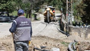 Ünye Yeşilkent'e 3.300 metre içme suyu hattı yapılıyor