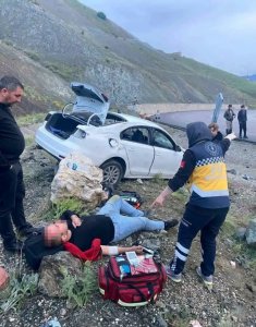 Erzurum'da Trafik Kazası: 4 Yaralı, Birinin Durumu Ağır