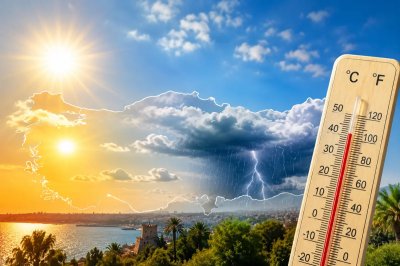 Trakya ve Batı Kıyılarında Sağanak, Diyarbakır ve Şanlıurfa'da 40 Derece Sıcaklık Bekleniyor