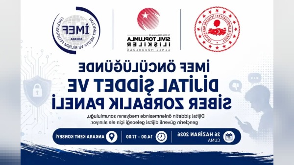26 Haziran 2026’da Ankara Kent Konseyi’nde Siber Zorbalık ve Dijital Şiddet Konferansı