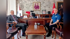 Beypazarı İlçe Emniyet Müdürü Umut Aytekin’e Kaymakam Ünal Coşkun’dan ziyaret