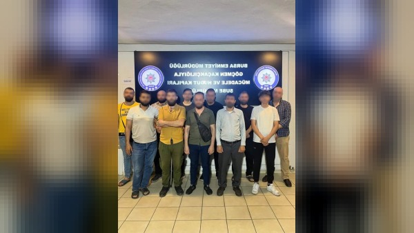 Bursa’da 3 bin 25 kişi sorgulandı, 6 yabancı uyruklu tespit edildi, 2 şüpheli hakkında işlem yapıldı