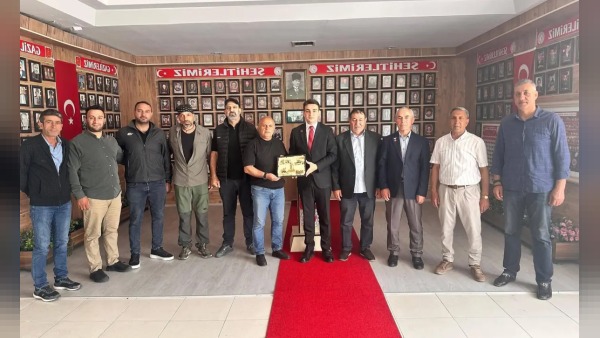 Hayrettin Buğra Güzel’e Kars Şehit ve Gaziler Derneği’nden teşekkür ve başarı dileği