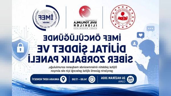 Ankara’da Gençler Arasında Siber Zorbalıkla Mücadele İçin Dijital Şiddet Programı Düzenleniyor