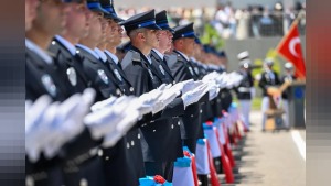 Erzurum POMEM 32. Dönem mezunları 703 polis adayıyla Türk Polis Teşkilatı’na katıldı