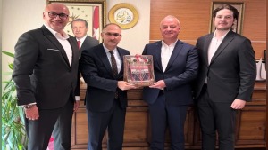 Barida Hotels Başkanı Sami Öngör, Isparta turizmi ve yeni yatırımları Prof. Dr. Süleyman Şahin ile görüştü