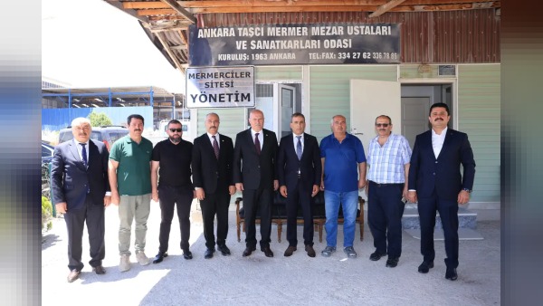 ATO Başkanı Gürsel Baran’dan Yuvaköy Mermerciler Sitesi’nde nitelikli iş gücü ve yerli taş çağrısı