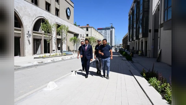 Battalgazi Bakırcılar Çarşısı'nda 1.200 iş yeri iki ayda teslim edilecek
