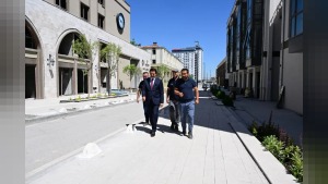Battalgazi Bakırcılar Çarşısı'nda 1.200 iş yeri iki ayda teslim edilecek