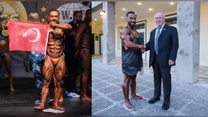 İskenderunlu Reha Reyhanoğlu, WFF Dünya Şampiyonasında Çift Altın Madalya Kazandı