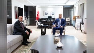 Hakan Fidan, NATO Ankara Zirvesi öncesi Yüksek’i bakanlıkta kabul etti