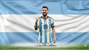 Messi, Arjantin’in Yeşil Burun Adaları’nı 3-2 bitirdiği maçta gol sayısını 7’ye çıkardı