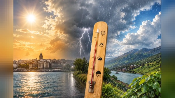 Meteoroloji’den hafta sonu tahmini: İstanbul batısında gök gürültülü sağanak