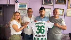 Almanya’dan gelen 570 Euro’luk destek Kars 36 Spor’da zarf açıldı