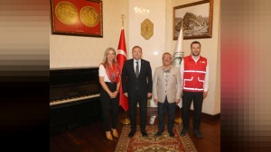 Kars Valiliği, Kızılay’la 15 Temmuz anma programlarını görüştü
