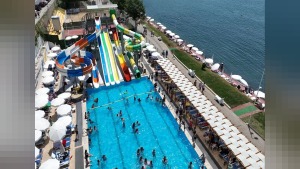 Sevgi ve Barış Plajı mavi bayraklı açıldı: Ereğli’de sahil hizmeti başladı