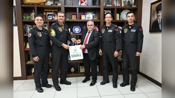 SOLOTÜRK, Ereğli’de 13 yıl sonra Belediye Başkanlık Makamı’nı ziyaret etti