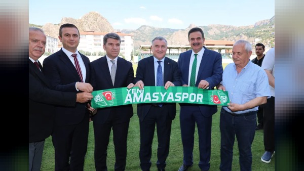 Amasya stadyumundaki revizyon incelemesinde maraton tribünü kapatma talebi