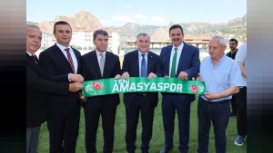 Amasya stadyumundaki revizyon incelemesinde maraton tribünü kapatma talebi