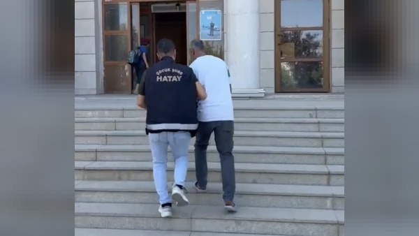 Hatay’da Hüseyin ZORKUN tutuklanıp cezaevine teslim edildi
