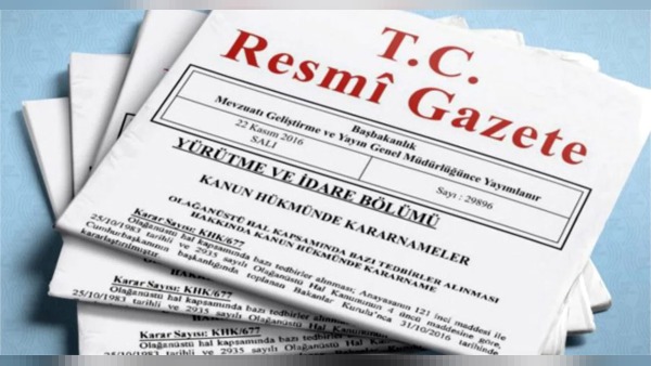 11 Temmuz Resmî Gazete’de Erdoğan imzalı atama ve görevden alma kararları