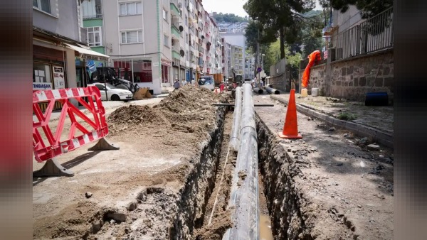 Giresun’da asbest içme suyu boruları polietilenle yenileniyor