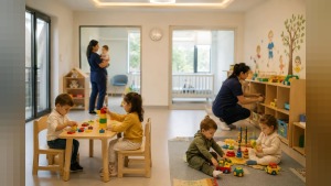 Vardiyalı personele uyumlu hizmet ve 30 talebiyle çocuk bakımevi yükümlülüğü