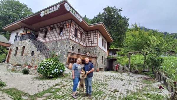 Bursa’dan dönen çift Atanoğlu’nda butik otel kurdu, turizme katkı hedefliyor