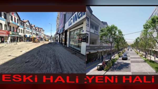 Beypazarı’nda Bankalar Caddesi yenileniyor: Trafik Ankara Caddesi’nden sağlanacak
