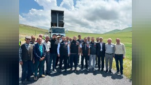 Kars’ta 9,5 km grup köy yolu BSK asfalta kavuşuyor: 6,5 km tamam