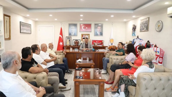 TİMBİR Antalya Şubesi, Ali Çetin’i makamında ziyaret etti