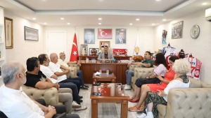 TİMBİR Antalya Şubesi, Ali Çetin’i makamında ziyaret etti