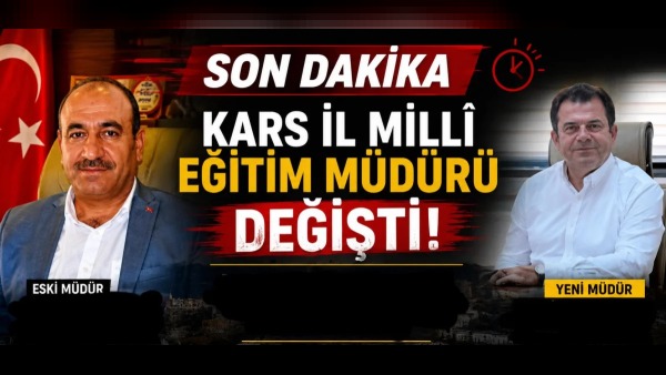 Vasıf Munis Kars İl Millî Eğitim Müdürü olarak görevlendirildi