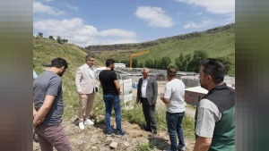 DSİ 24. Bölge teknik ekibi Kars’ta iki projeyi inceledi: Atıksu ve Kağızman Barajı