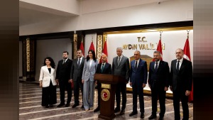 Sağlık Bakanı Memişoğlu Aydın’da: Valilik sonrası basın açıklaması