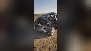 Ceylanpınar-Kızıltepe yolunda 16’ncı km: Hafriyat kamyonu arkadan çarptı