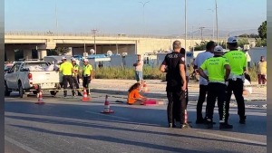 Hatay Antakya’da yola kaçan topu almak isterken Umut İ. öldü