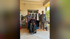 Şanlıurfa’da ortopedik engelli kadının yardım talebi gönüllülerce karşılandı