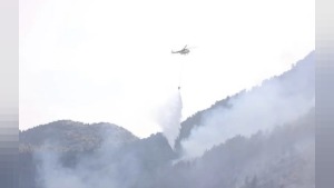 Akseki’de orman yangını: 9 helikopter, 3 uçak ve 45 arazöz sevk edildi