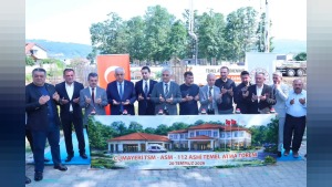 Düzce Cumayeri’nde 1.425 m² kapalı Entegre Sağlık Tesisi temeli atıldı