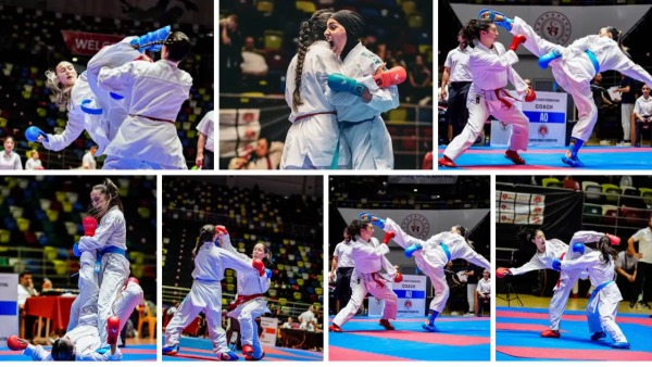Karate şampiyonasında 1.247 sporcu Samsun’da tatamiye çıktı