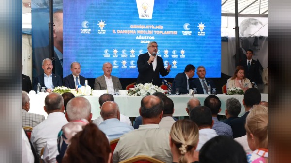 Hatay İl Danışma Meclisi’nde Yayman’dan yatırımlar ve yeni anayasa vurgusu