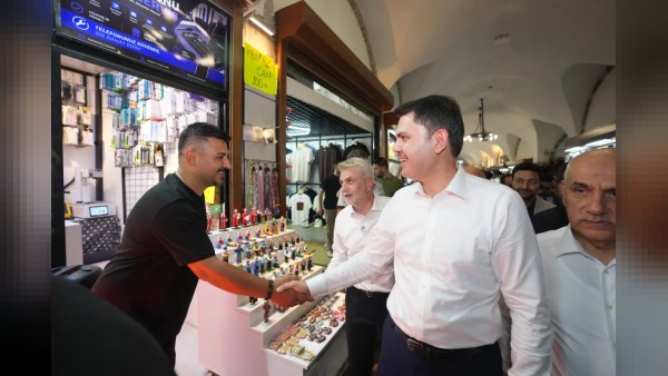 Kahramanmaraşlı esnaf çarşı için teşekkürlerini böyle dile getirdi