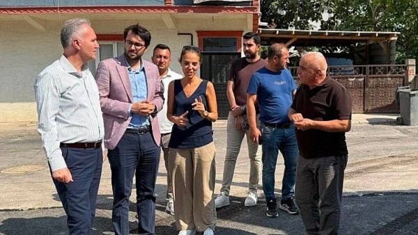 İnegöl’de altyapı hamlesi: Başkan Alper Taban Huzur ve Cerrah mahallelerinde çalışmaları inceledi!