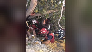Ayvalık’ta ATV şarampole uçtu: 2 kişi yaralandı