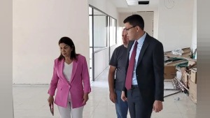 Kaymakam Yeni Kaymakamlık Binası’nda incelemelerde bulundu