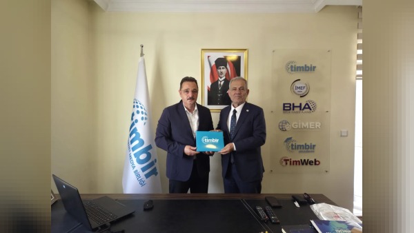 Yılmaz Karaca, TİMBİR Genel Başkanı Süleyman Basa’yı ziyaret etti