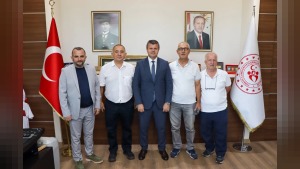 İstanbul Gençlik ve Spor İl Müdürü Seyda Dursun’a yoğun ziyaret